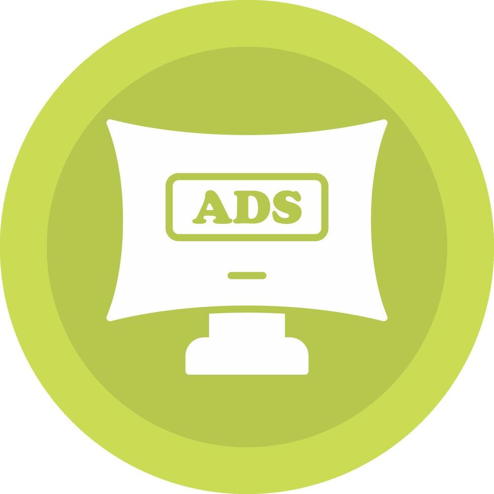 Advertising Icon Design vector