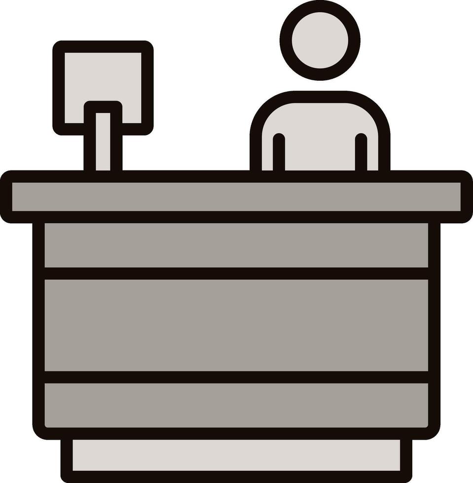 Cashier Icon Design vector