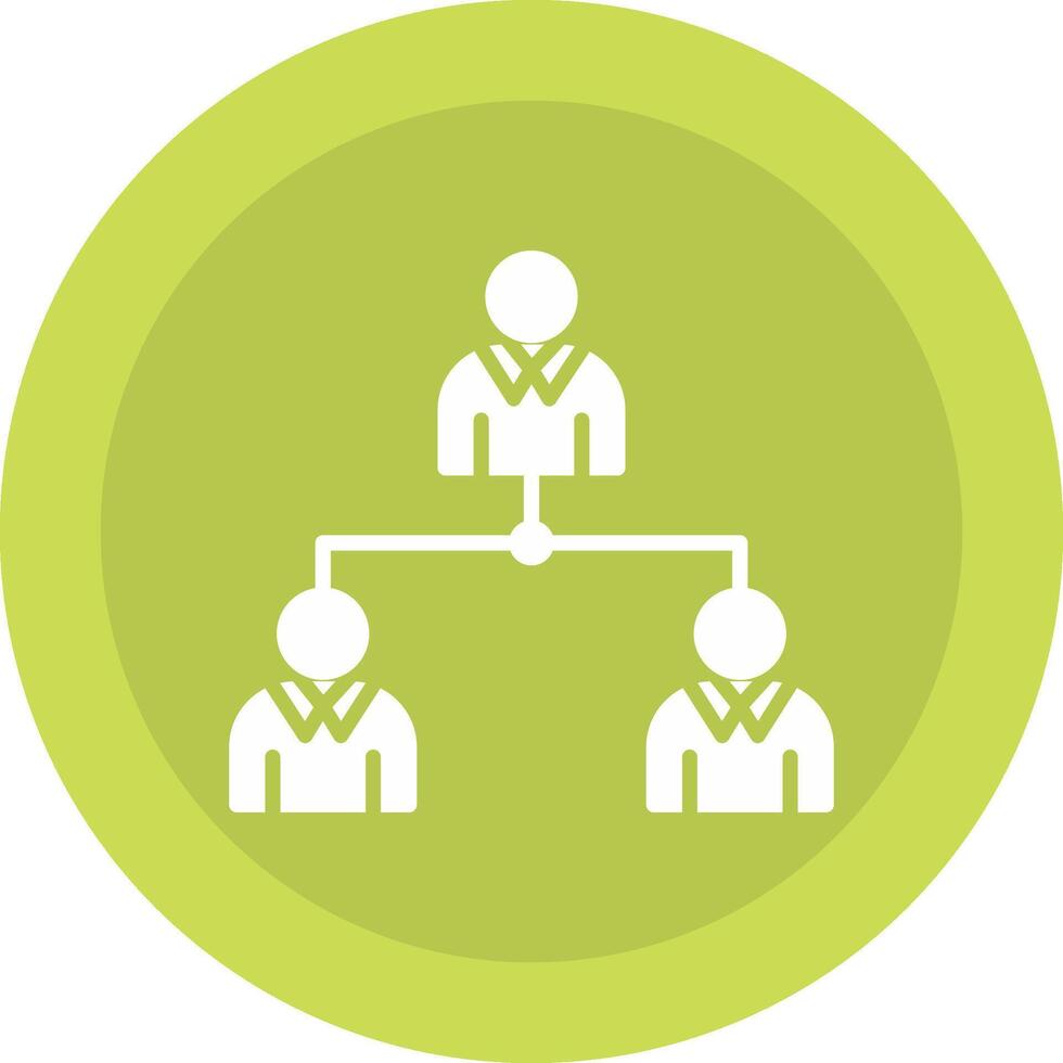 Hierarchy Icon Design vector