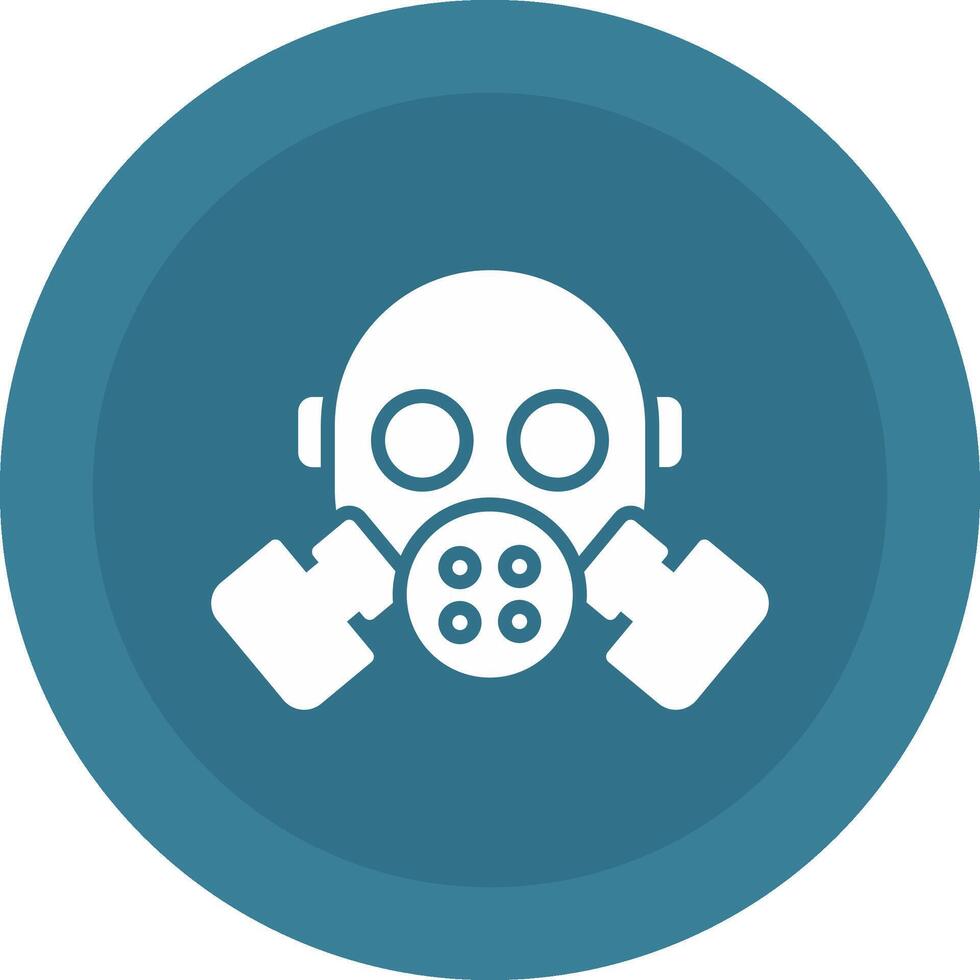 Gas Mask Icon Design vector