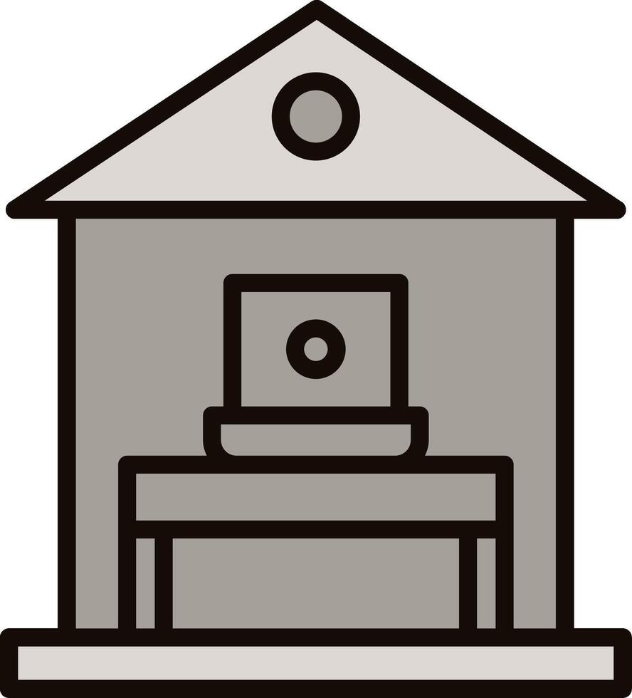 Home Office Icon Design vector