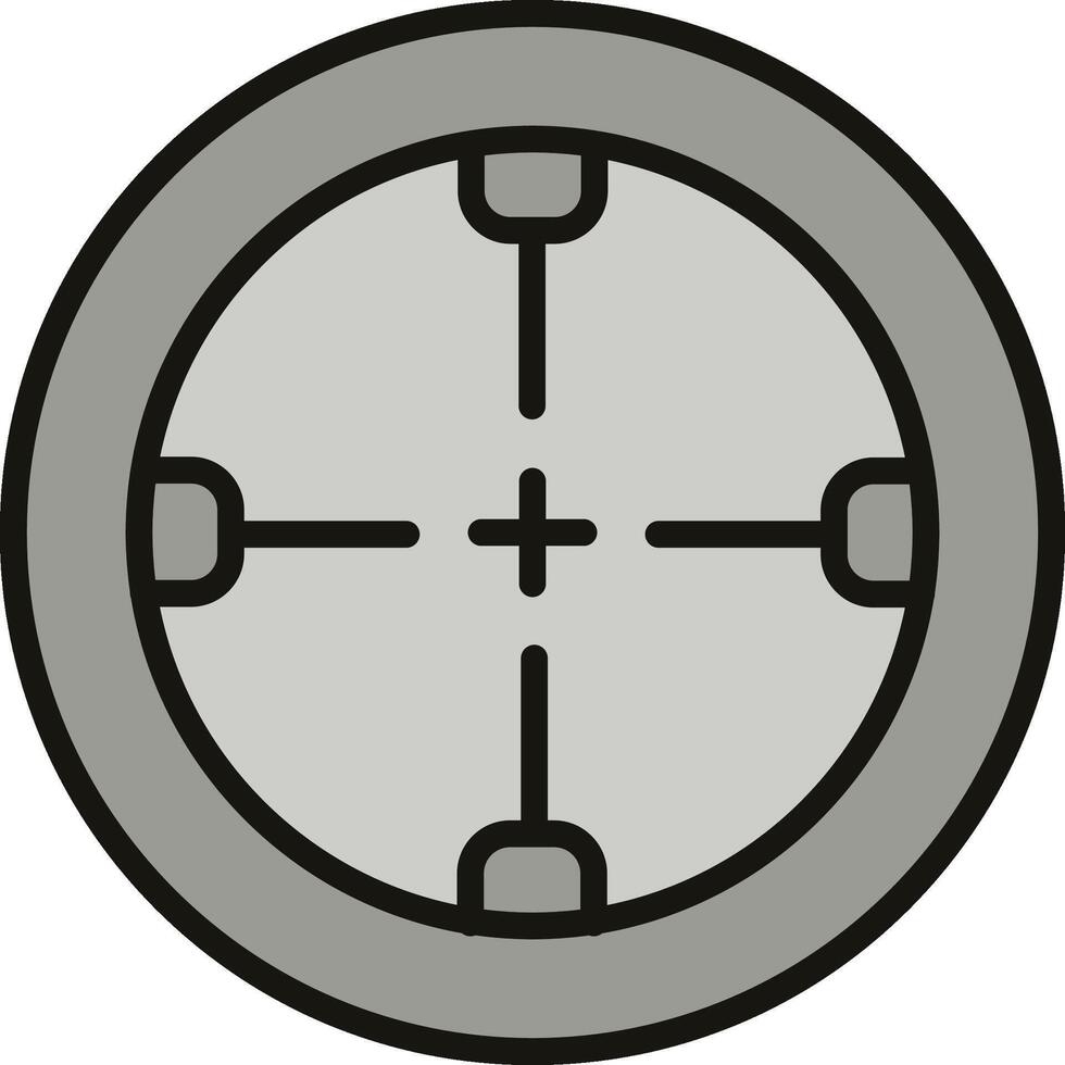 Scope Icon Design vector