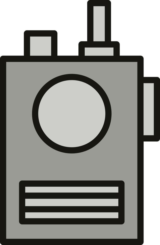 Radio Icon Design vector