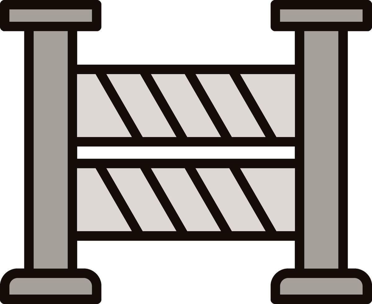 Road Block Icon Design vector