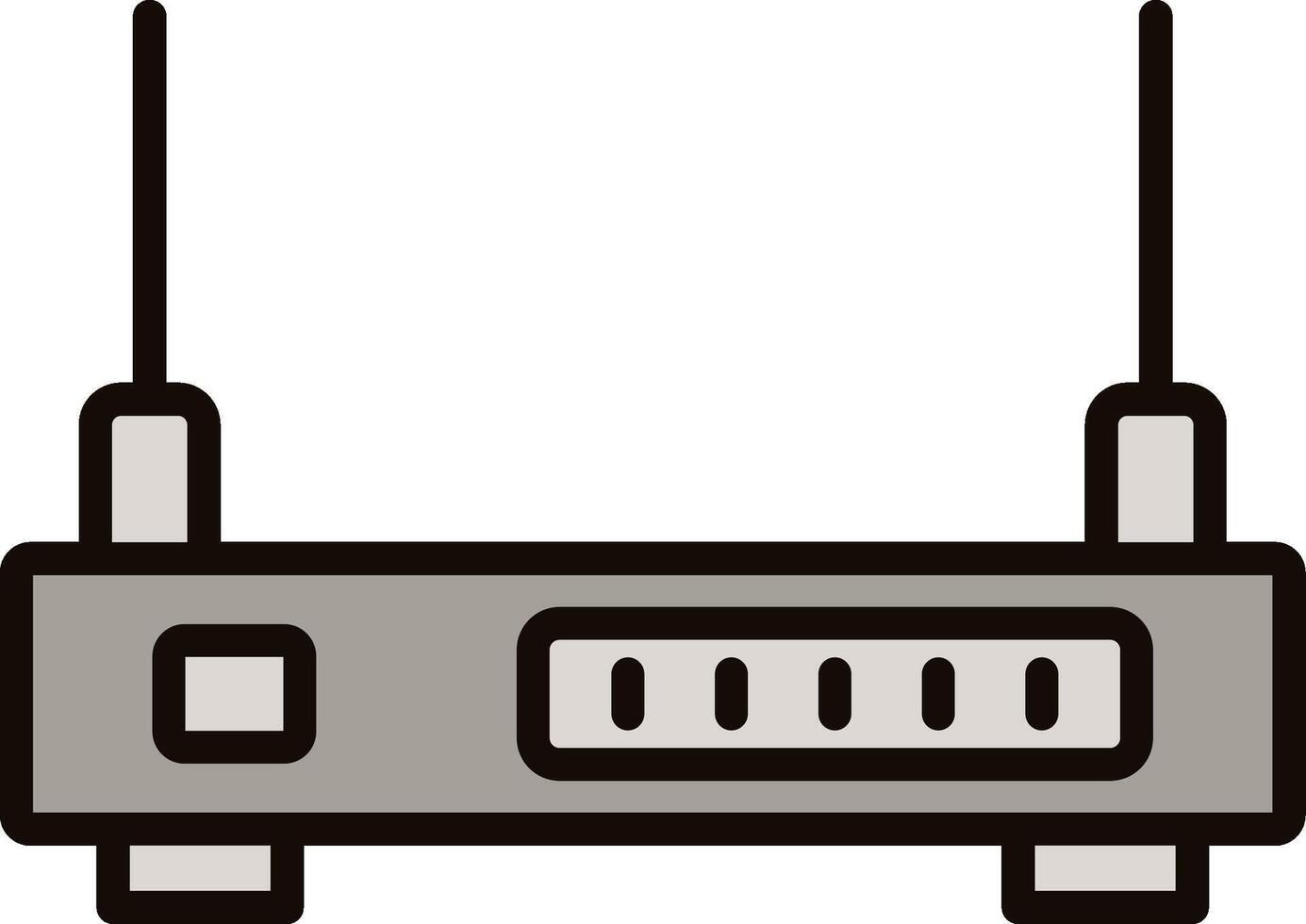 Wifi Router Icon Design vector