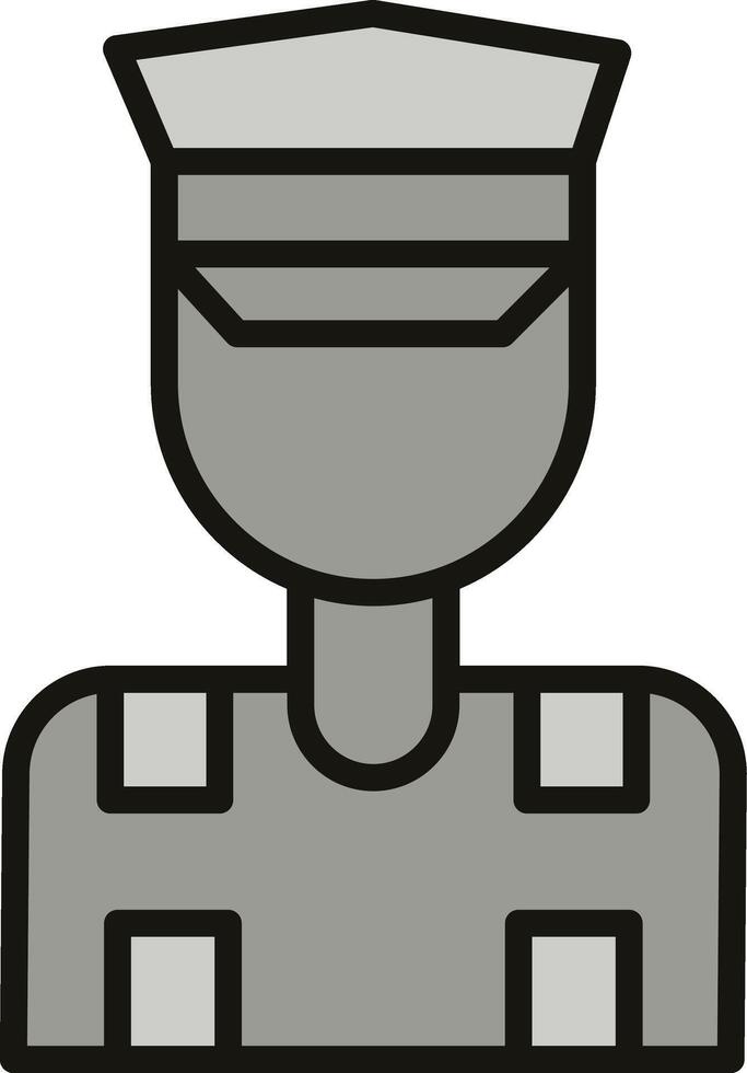 Pilot Icon Design vector