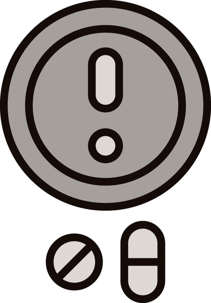 Warning Icon Design vector