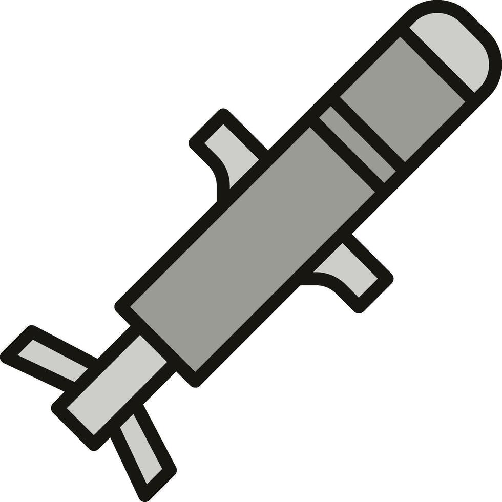 Missile Icon Design vector