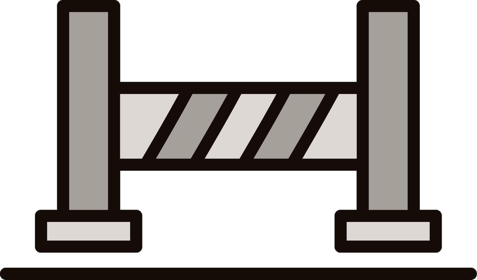 Barrier Icon Design vector