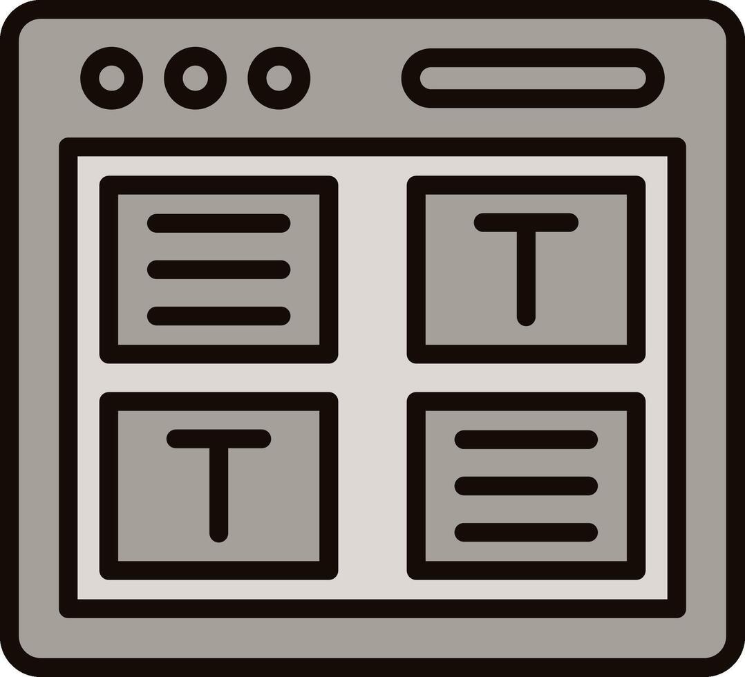 Web Design Icon Design vector