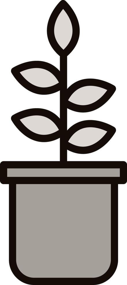 Plant Icon Design vector