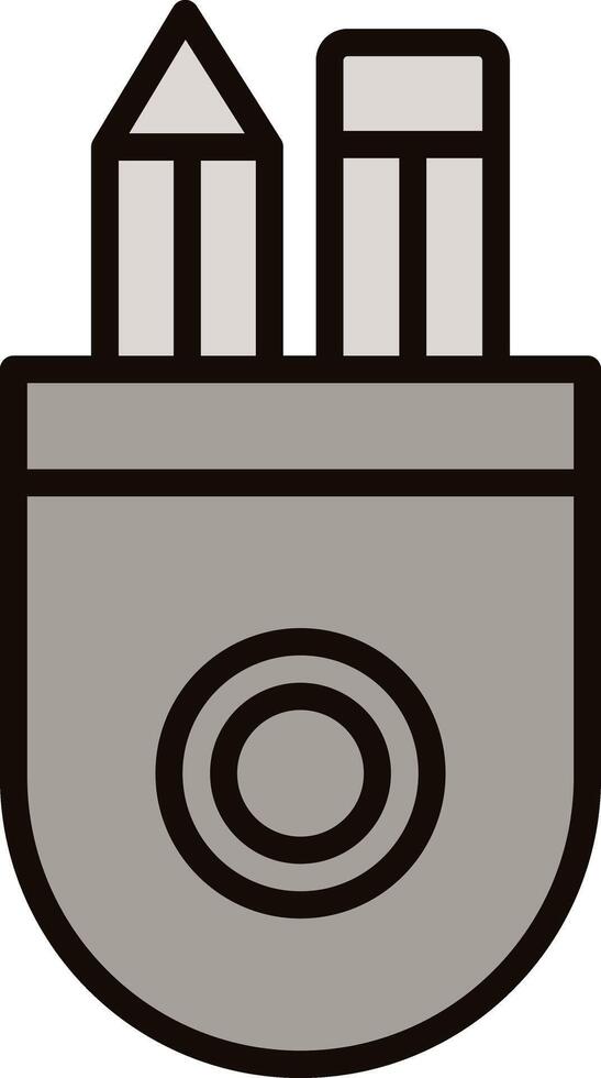 Stationery Icon Design vector