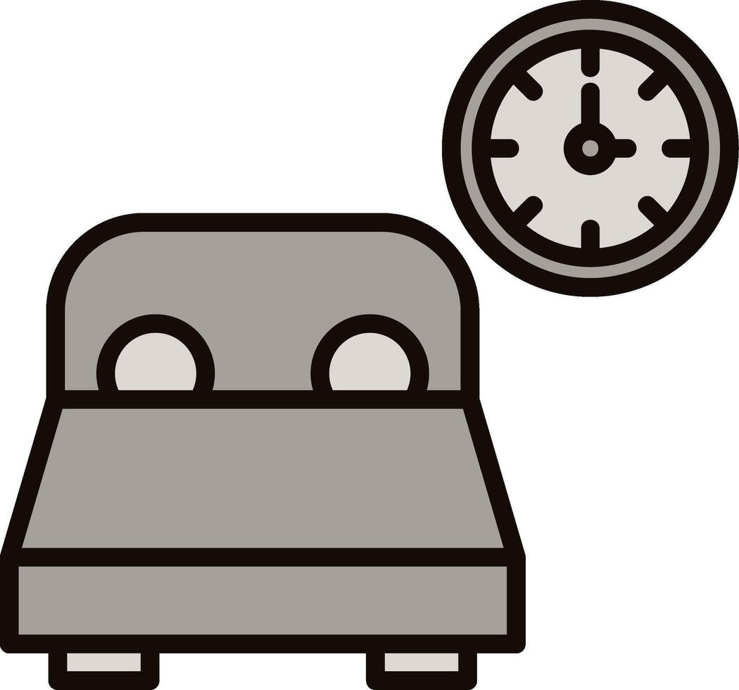 Rest Time Icon Design vector