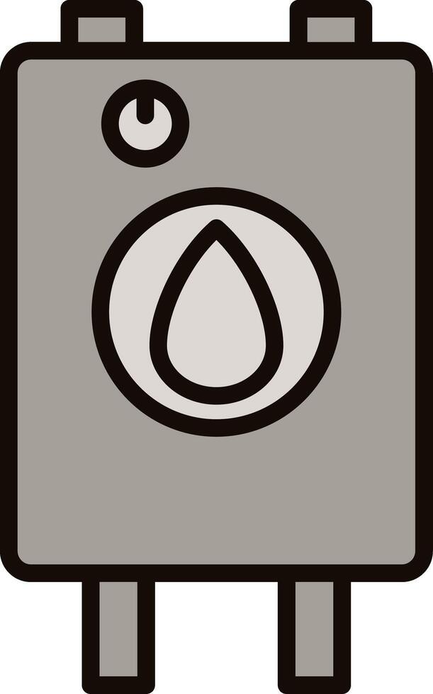 Boiler Icon Design vector