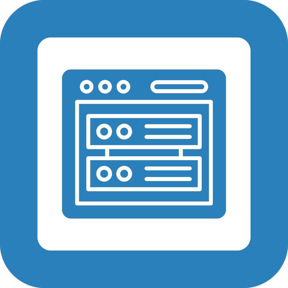 Database Icon Design vector