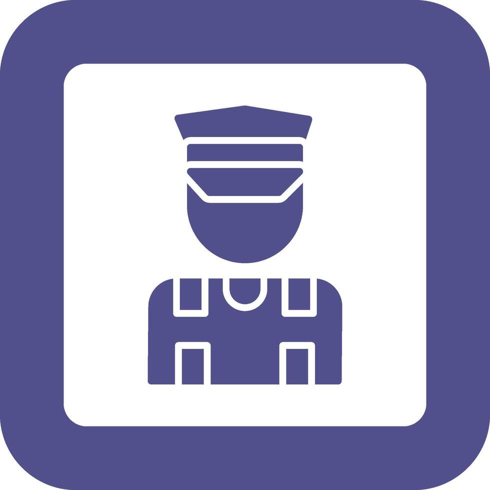 Pilot Icon Design vector