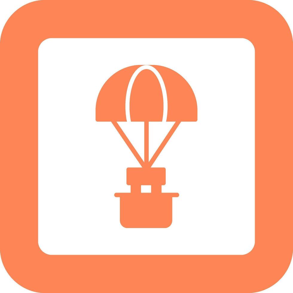 Parachute Icon Design vector