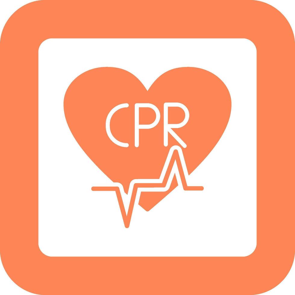 CPR Icon Design vector