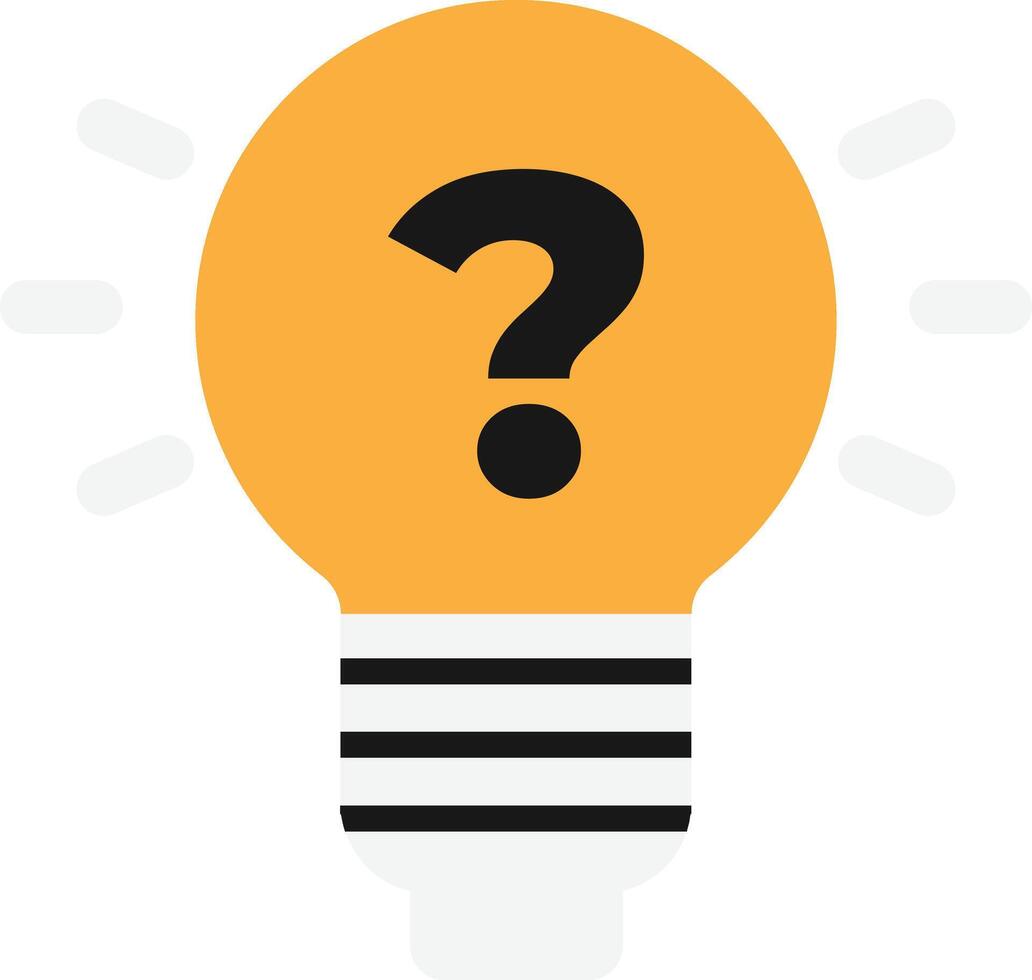 Question Help Faq vector