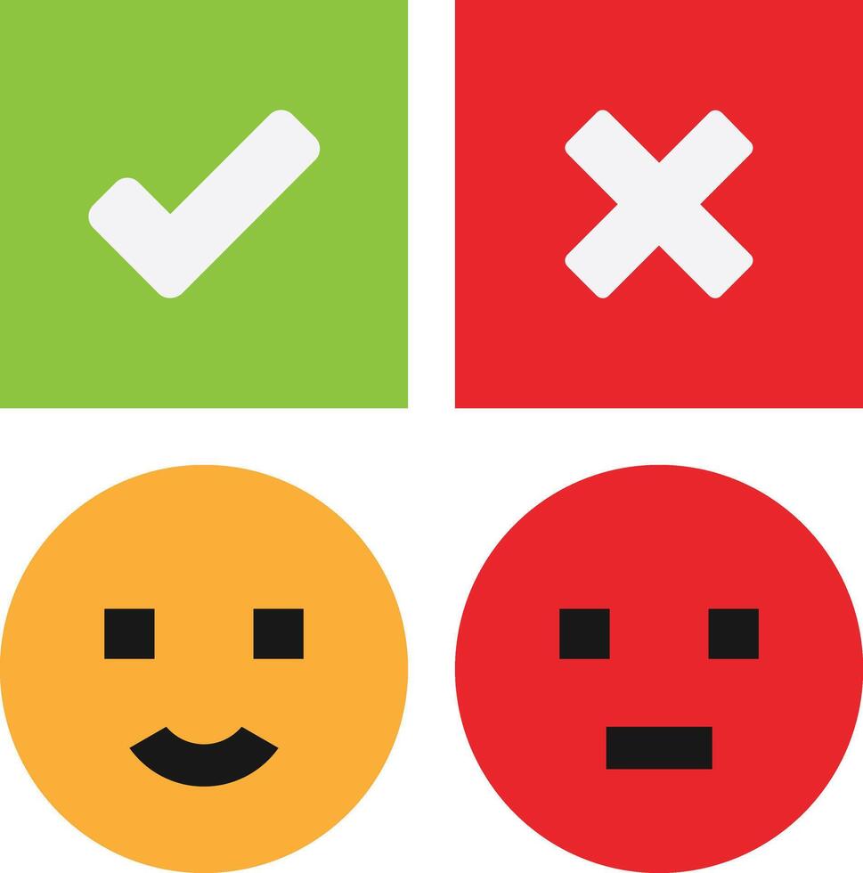 Survey Feedback Checklist vector