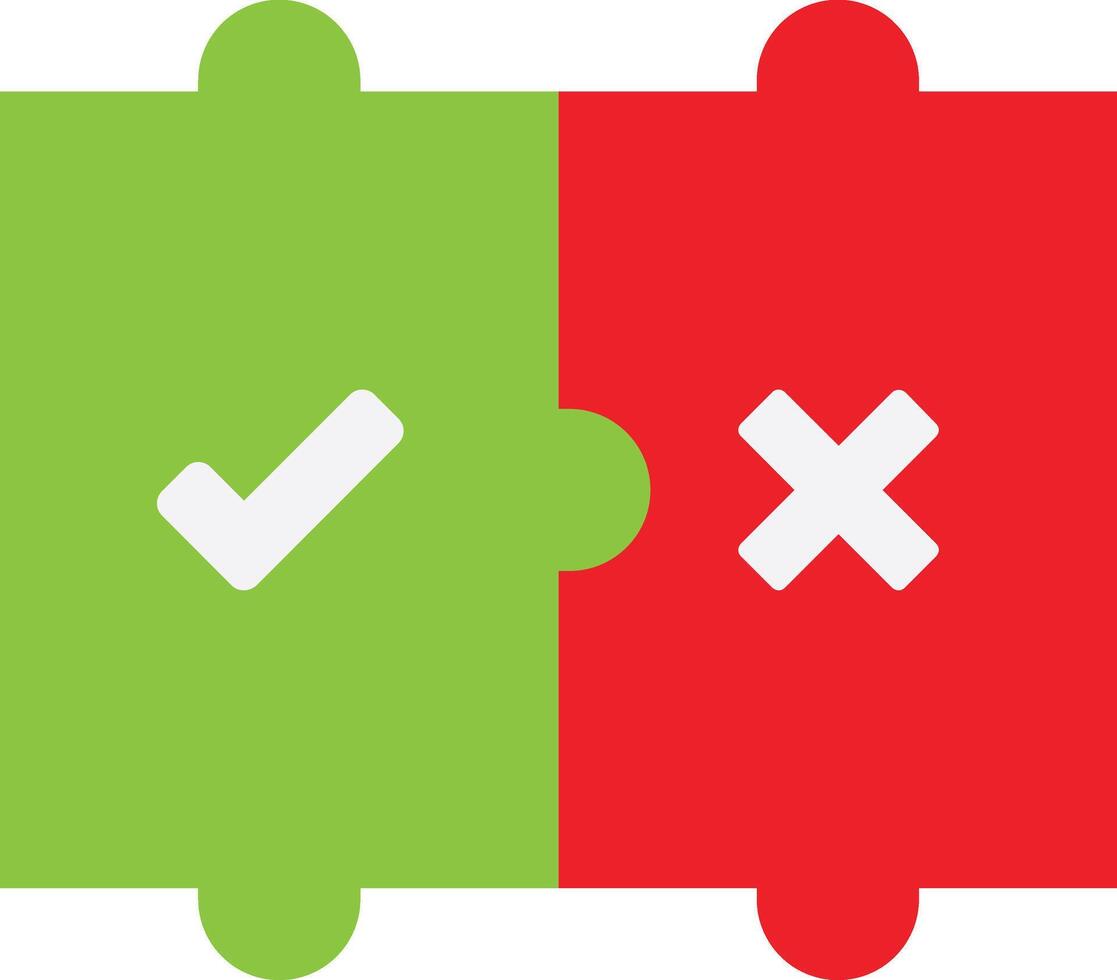 Puzzle Solution Strategy vector