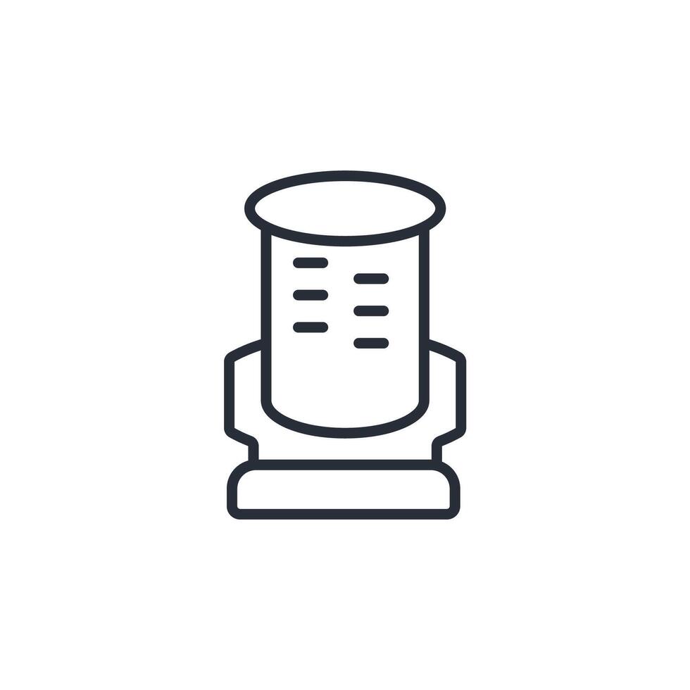 cork icon. .Editable stroke.linear style sign for use web design,logo.Symbol illustration. vector