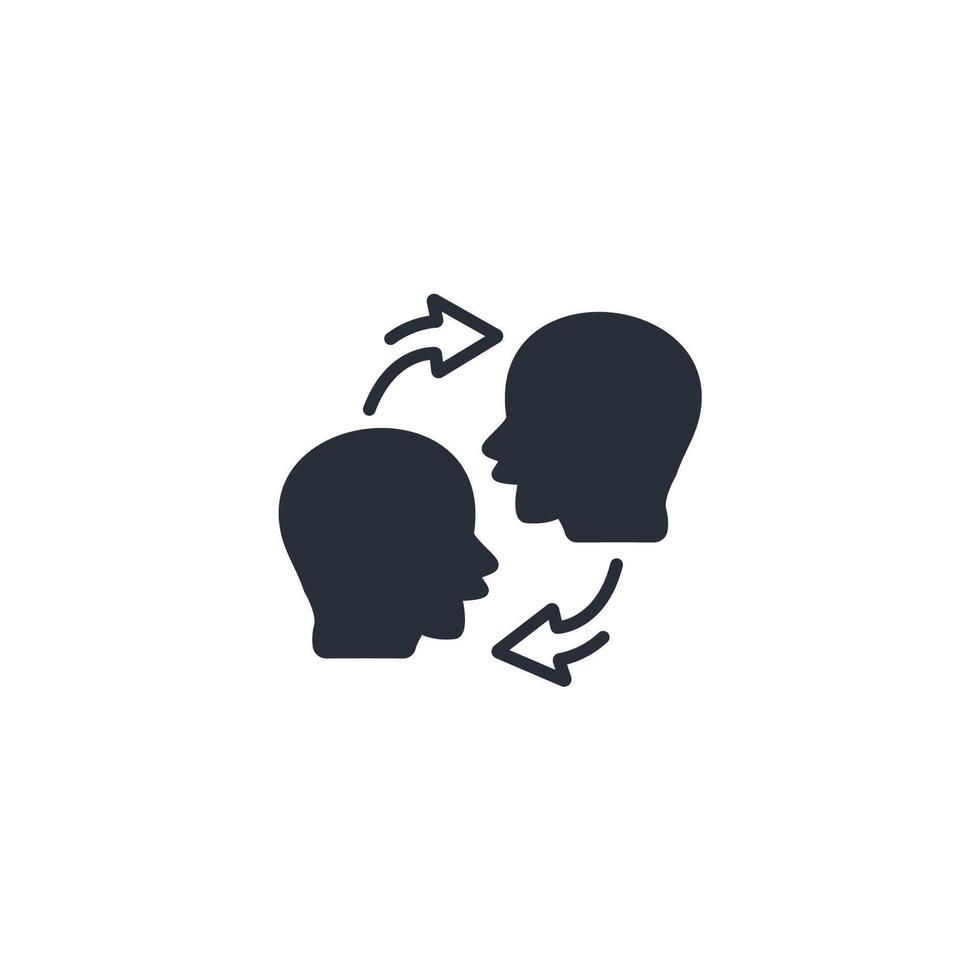 Empathy icon. .Editable stroke.linear style sign for use web design,logo.Symbol illustration. vector