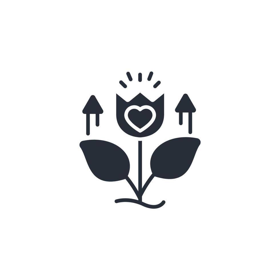 kindness icon. .Editable stroke.linear style sign for use web design,logo.Symbol illustration. vector