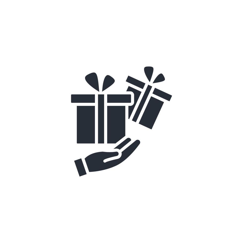 generosity icon. .Editable stroke.linear style sign for use web design,logo.Symbol illustration. vector