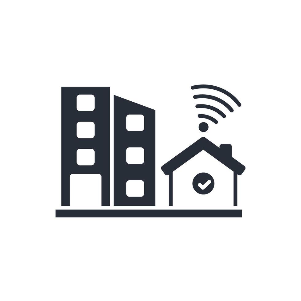 hybrid work icon. .Editable stroke.linear style sign for use web design,logo.Symbol illustration. vector