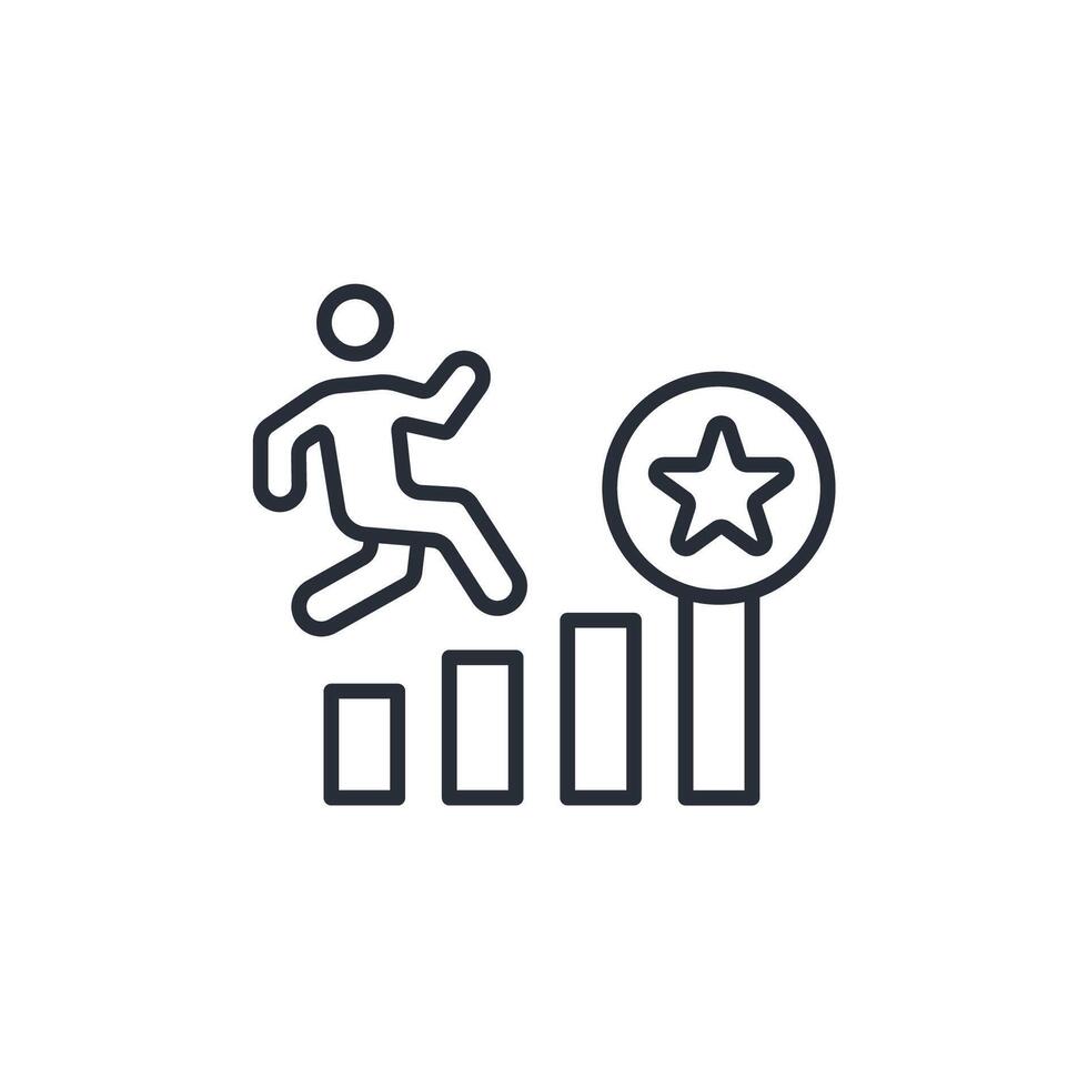 challenge icon. .Editable stroke.linear style sign for use web design,logo.Symbol illustration. vector