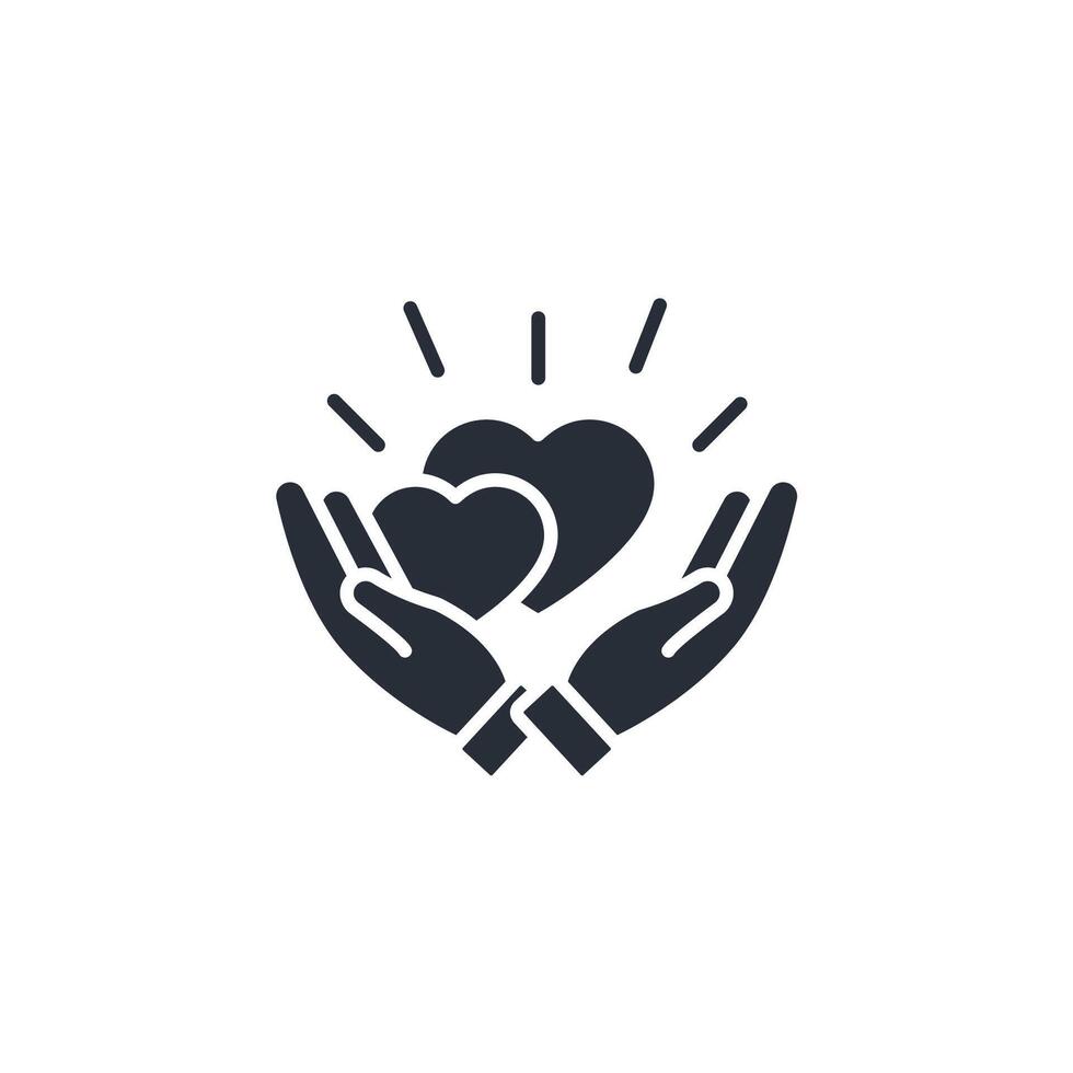 benevolence icon. .Editable stroke.linear style sign for use web design,logo.Symbol illustration. vector