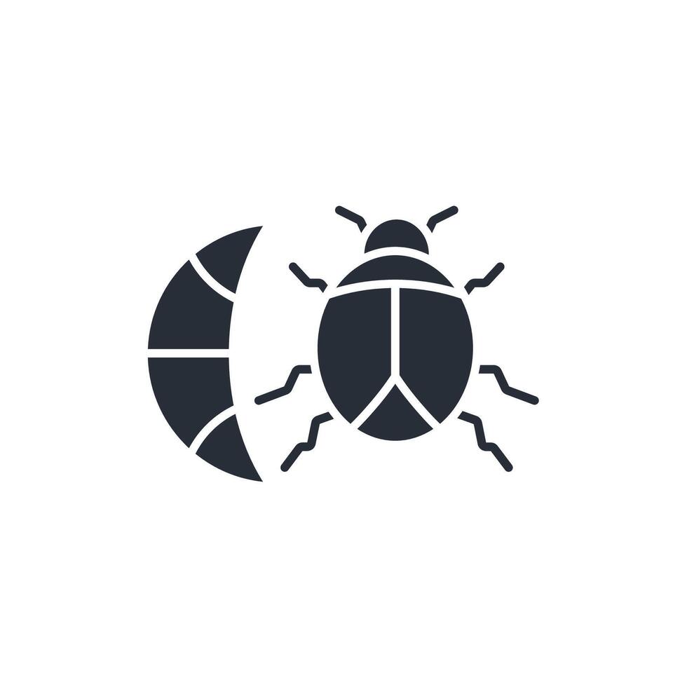cockroach icon. .Editable stroke.linear style sign for use web design,logo.Symbol illustration. vector