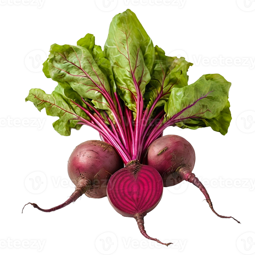 Sliced Beets isolated on a transparent background png