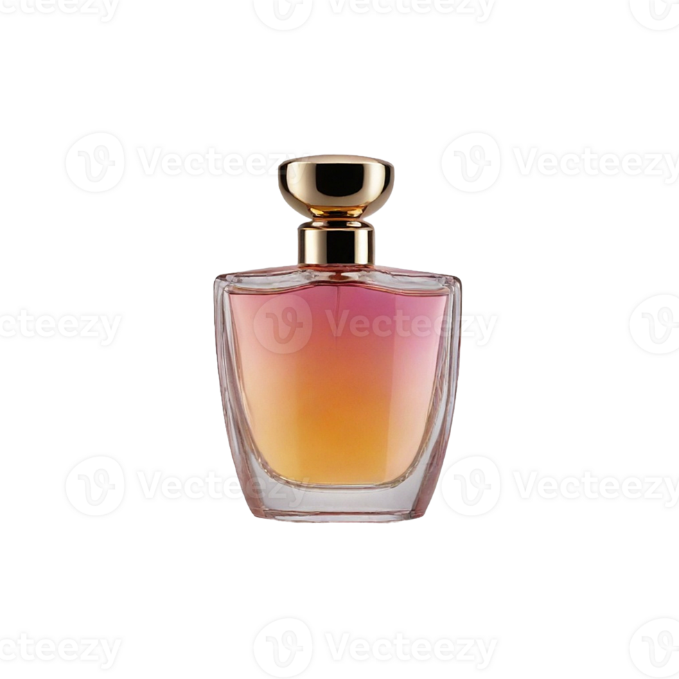Graded Perfume bottle isolated on Transparent background png