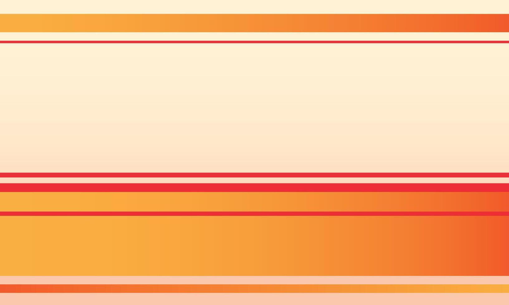 A simple yet striking abstract background featuring horizontal stripes in shades of orange and red vector