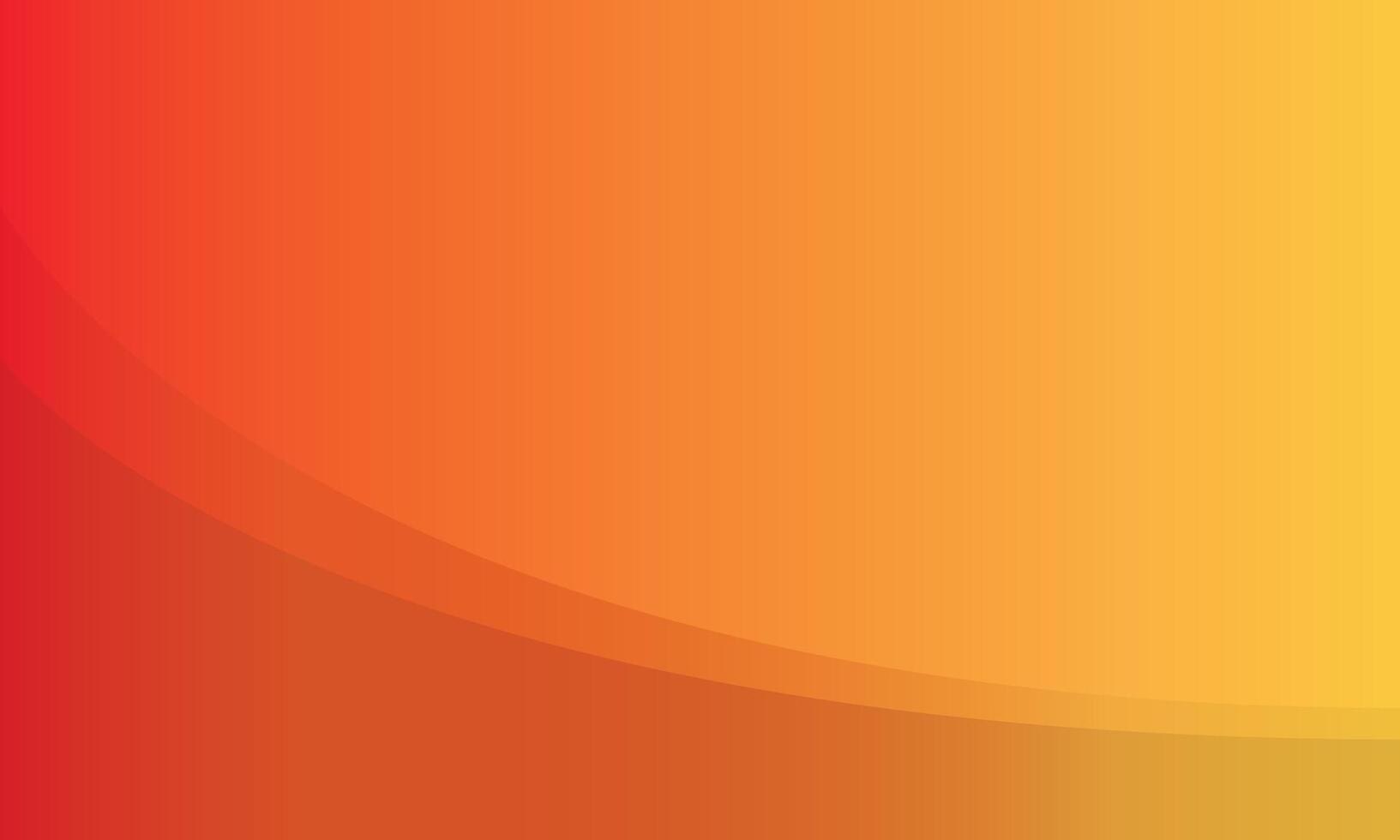 Warm Orange Gradient with Subtle Curves as a background in modern design project vector