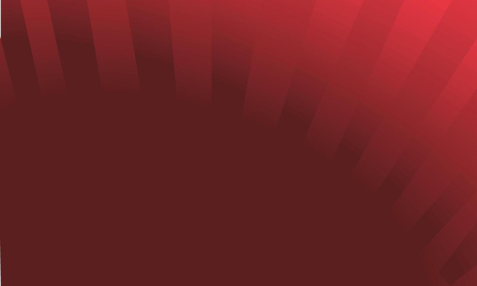 Abstract background crimson red gradient with diagonal lines radiating outwards vector
