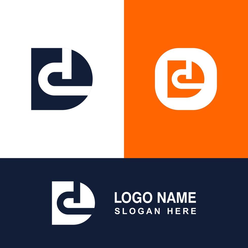 Extraordinary combination DD letter logo. vector