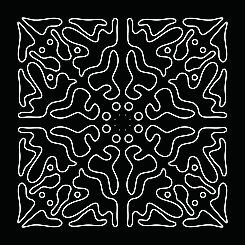 Geometric pattern abstract background vector