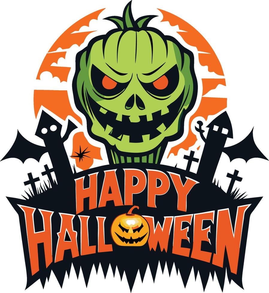 halloween with ghost background t shirt design. vector