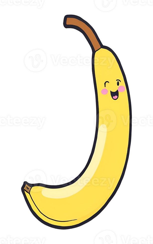 Cute Banana Sticker png