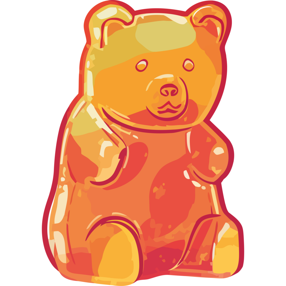 gummy bear icon design png