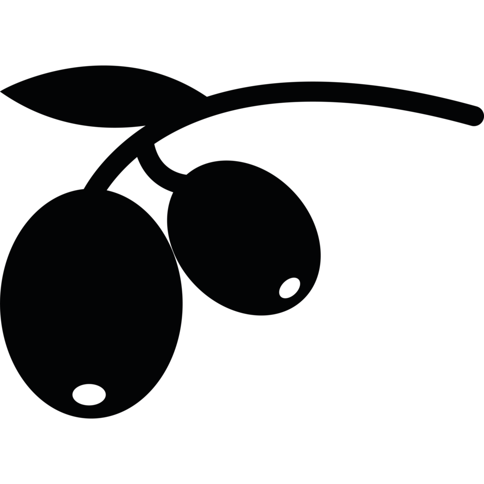 Olive branch clipart png