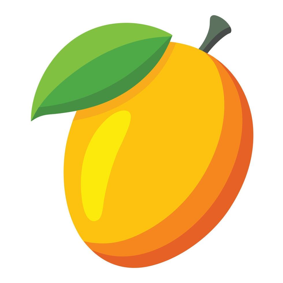 Mango fruit icon illustration vector