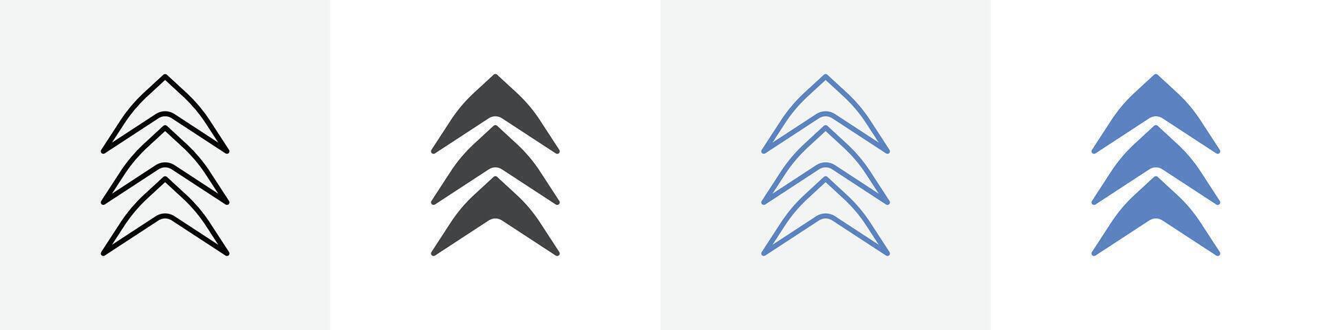 arrow icon set use for web vector