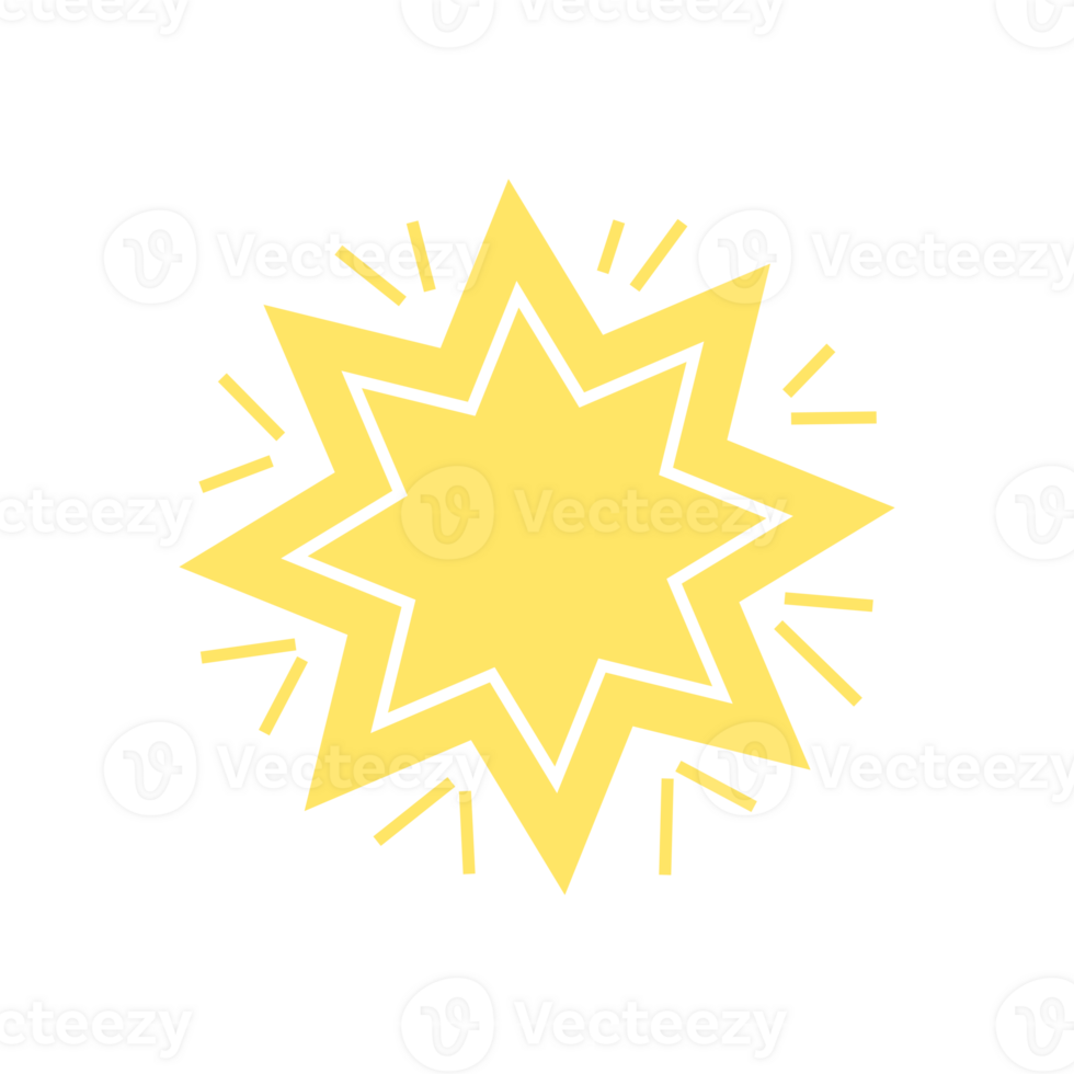 star cartoon icon png