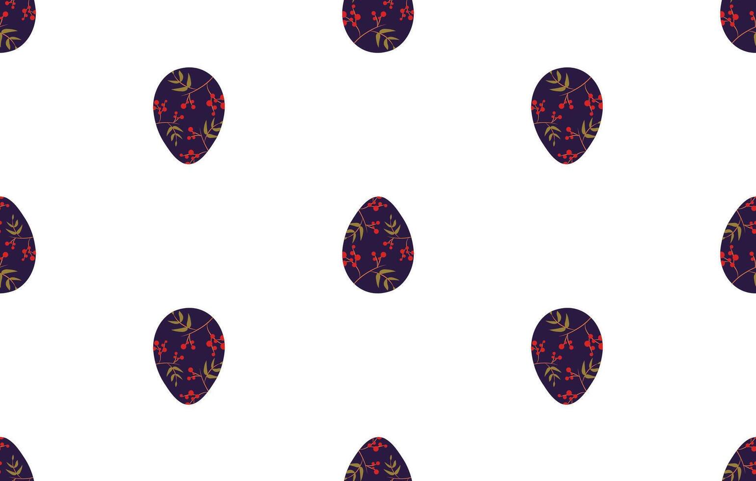 Easter egg seamless pattern. Spring holiday background for printing on fabric vector