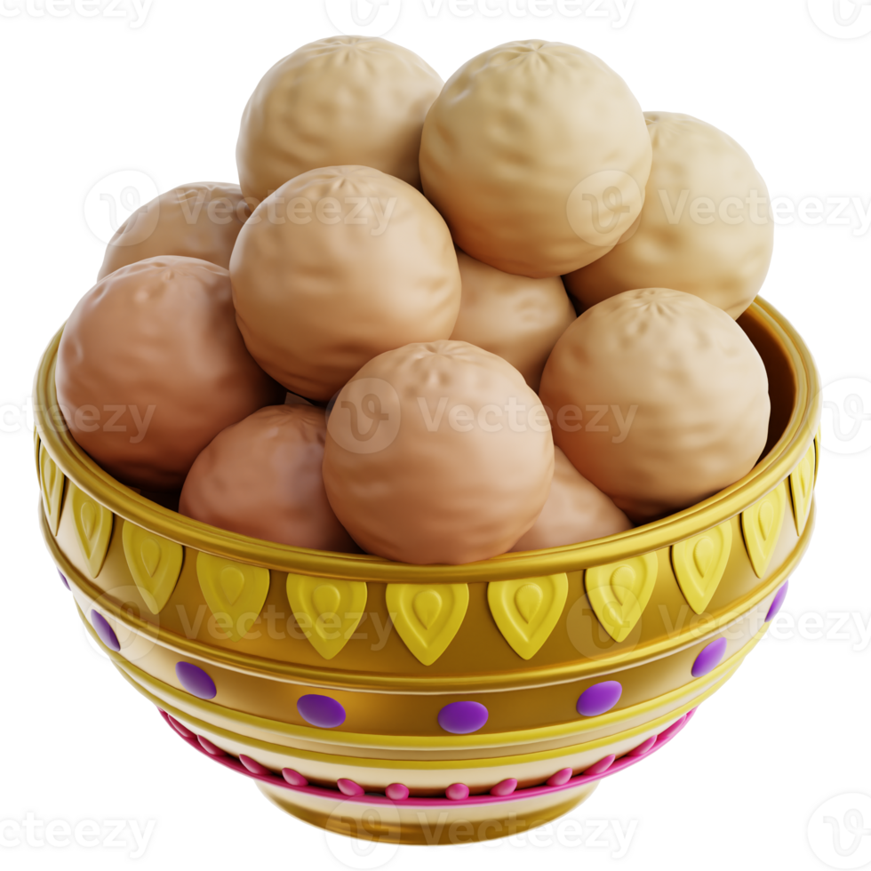 Diwali Food 3d Illustration png