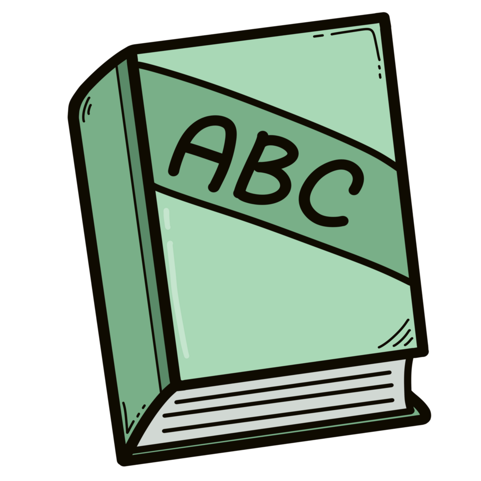 This school supplies is a book. png
